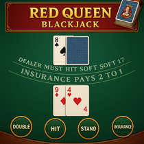 5Gringos - Red Queen Blackjack Live Game - Play Now